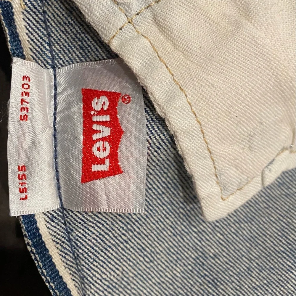 LEVI’S 501  ORIGINAL CROPPED WOMEN'S JEANS selvedge LMC snow diamond size 27/26 - Picture 3 of 13